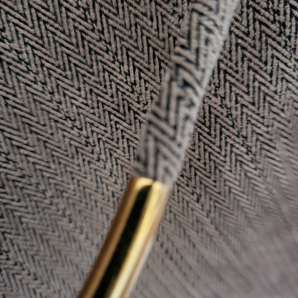 Vintage Perceptions Petite Size 10P Women's Tan Herringbone Dress Jacket - Picture 5 of 8